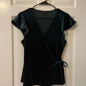 Banana republic wrap top